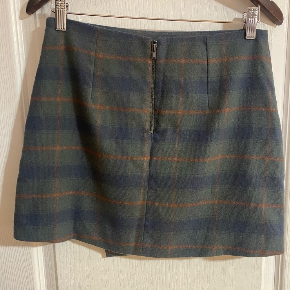 NWT Free People Mini Skirt Plaid St. Patrick’s Day Size 6 - Picture 4 of 8